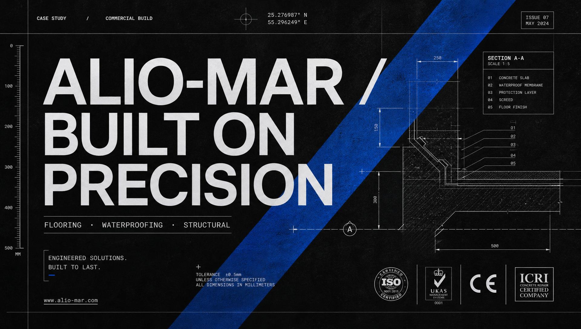 Alio-Mar — Construction Chemicals, Engineered for Trust preview